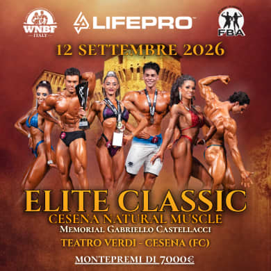 Immagine evento WNBF ELITE CLASSIC - CESENA NATURAL MUSCLE 2026