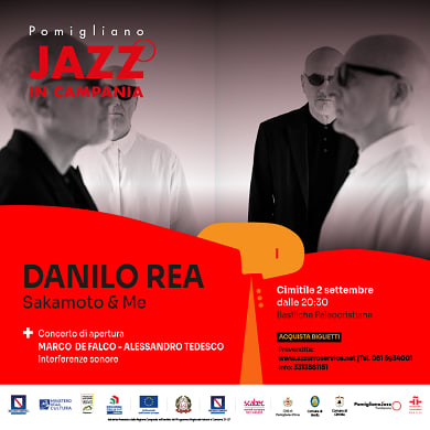 Immagine evento MARCO DE FALCO - ALESSANDRO TEDESCO INTERFERENZE SONORE DANILO REA SAKAMOTO & ME