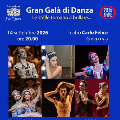 Immagine evento GRAN GALA DELLA DANZA…E LE STELLE TORNANO A BRILLARE