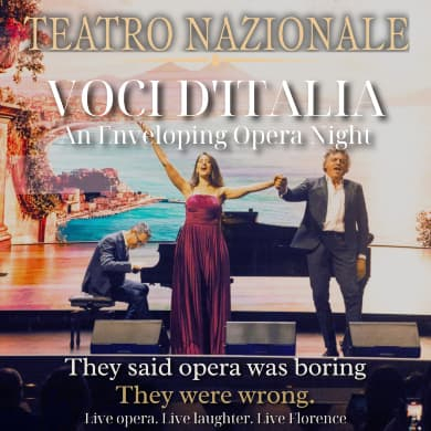 Immagine evento VOCI D'ITALIA: AN IMMERSIVE OPERA NIGHT