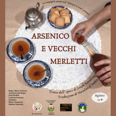 Immagine evento ARSENICO E VECCHI MERLETTI