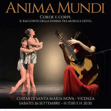 Immagine evento ANIMA MUNDI: CORDE E CORPI. IL RACCONTO DELLA DONNA TRA MUSICA E GESTO