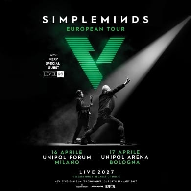 SIMPLE MINDS - EUROPEAN TOUR