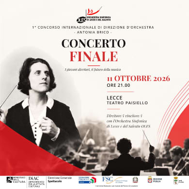 CONCERTO FINALE - 1^ CONCORSO INTERNAZIONALE DI DIREZIONE D'ORCHESTRA "ANTONIA BRICO"