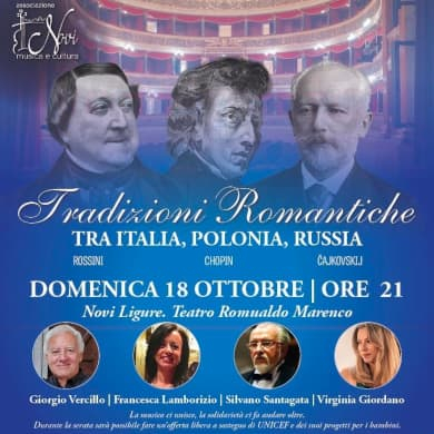 TRADIZIONI ROMANTICHE TRA ITALIA, POLONIA, RUSSIA