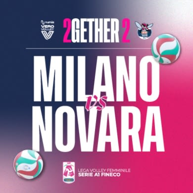 Immagine evento NUMIA VERO VOLLEY MILANO VS NOVARA
